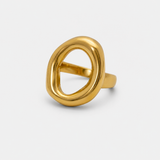 Halo Ring - 18k Gold