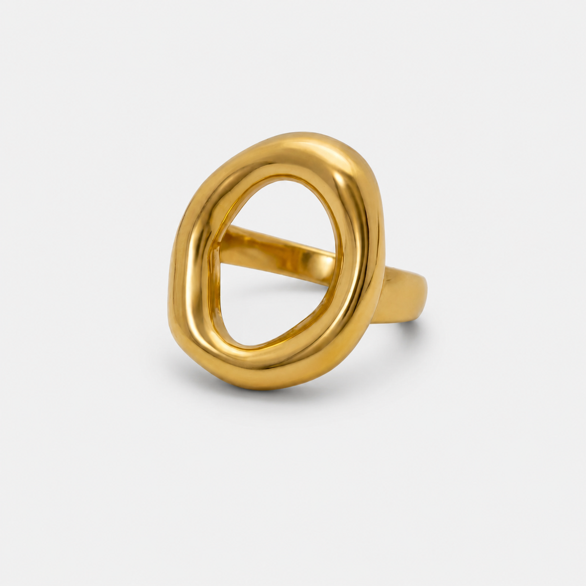 HALO RING - 18K GOLD