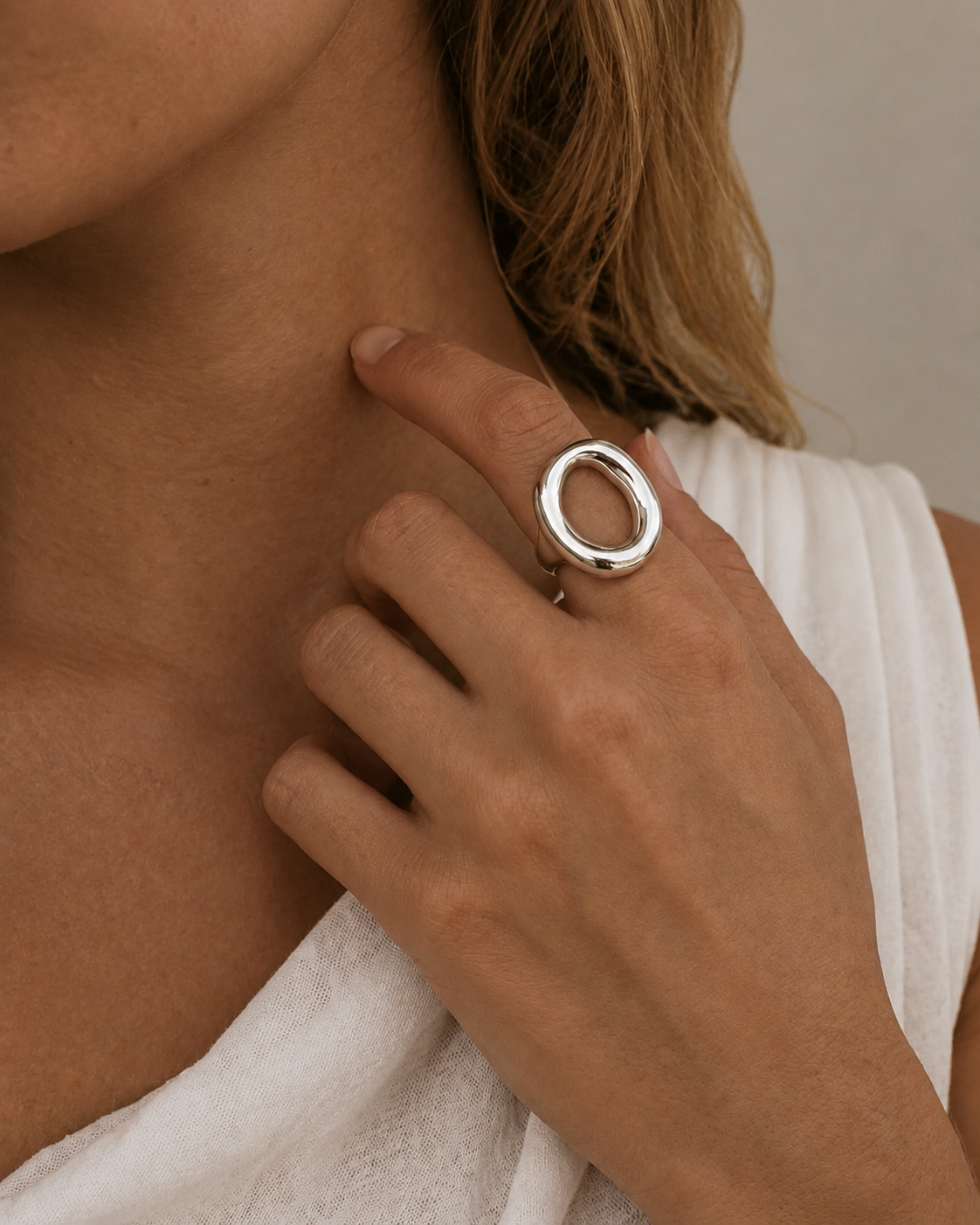 HALO RING - SILVER