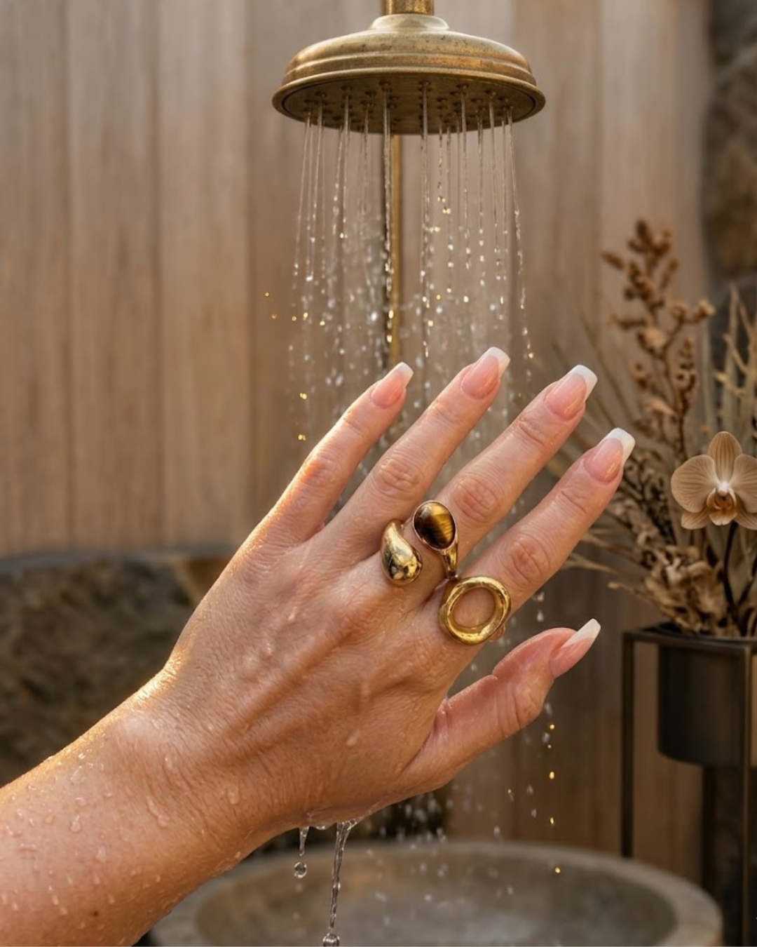 HALO RING - 18K GOLD