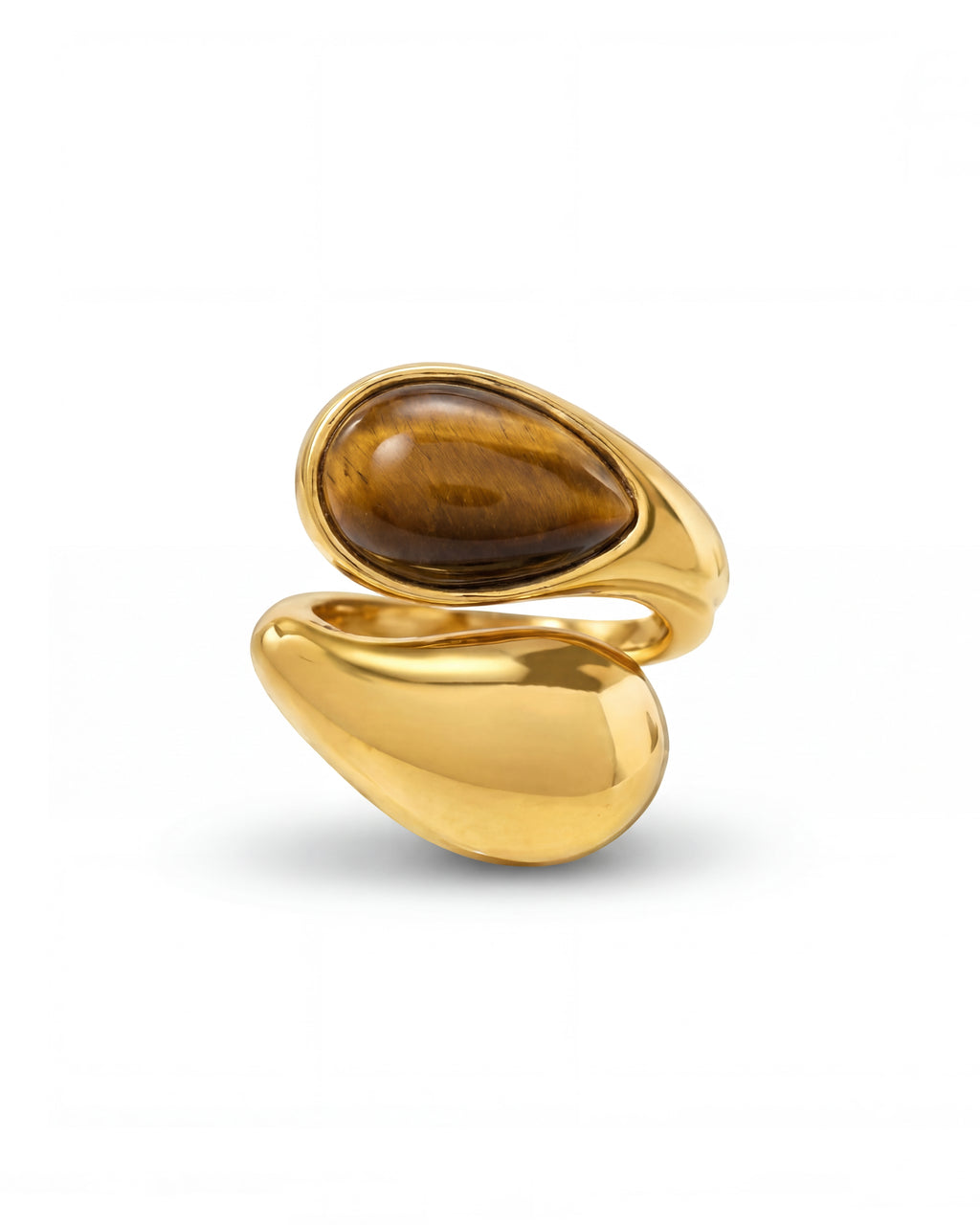 HARLI RING - TIGER EYE