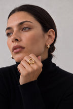 HALO RING - 18K GOLD